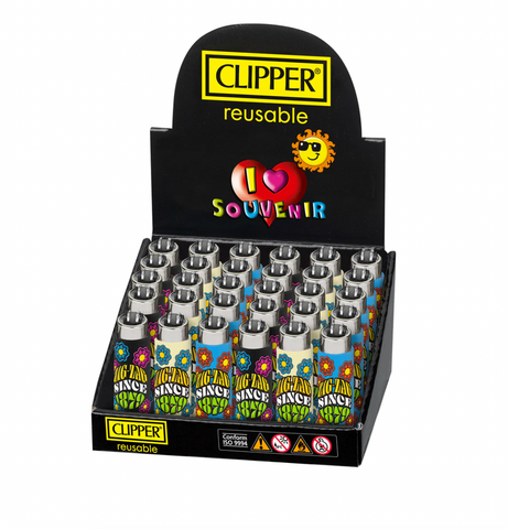 Clipper | Zig Zag Pop Cover Lighters Sewn