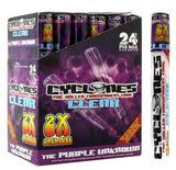 Cyclones |  Pre Rolled Transparent Cones Clear Celulosa 2Pack