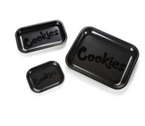 Cookies | Matte Black Metal Tray
