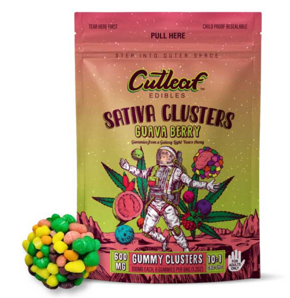 Cutleaf Cart Cutleaf | Hybrid Gummy Clusters 600mg – TdH Mx
