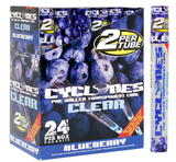 Cyclones |  Pre Rolled Transparent Cones Clear Celulosa 2Pack