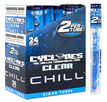 Cyclones |  Pre Rolled Transparent Cones Clear Celulosa 2Pack