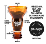 Dazzleaf | Street Pipe Old School Glass Hand Pipe