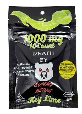 DBG | Death by Gummy Bears 10ct 1000mg Gummies