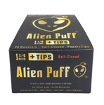 Alien Puff | Organic Black Papel  + Filtros