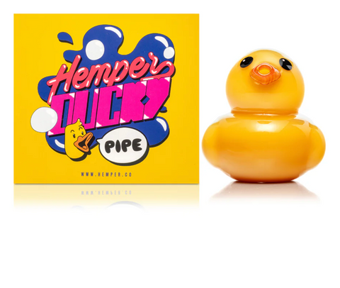 HEMPER | Ducky 🐤 Glass Pipe 3”