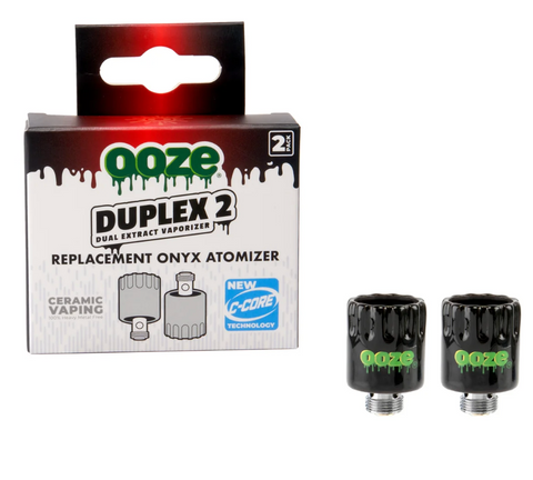 Ooze | Duplex 2 Replacement Onyx Atomizer Repuesto 2-Pack