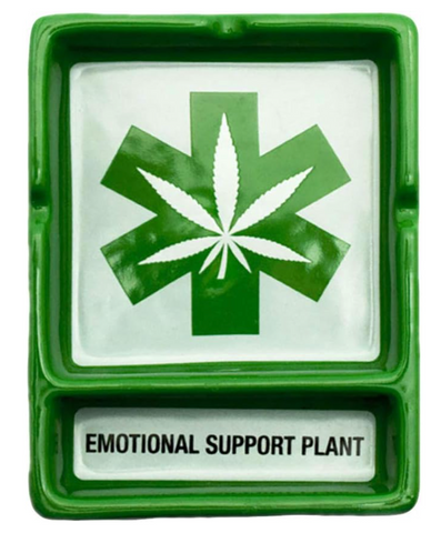 Ashtray Emotional Support Plant Cerámica Cenicero