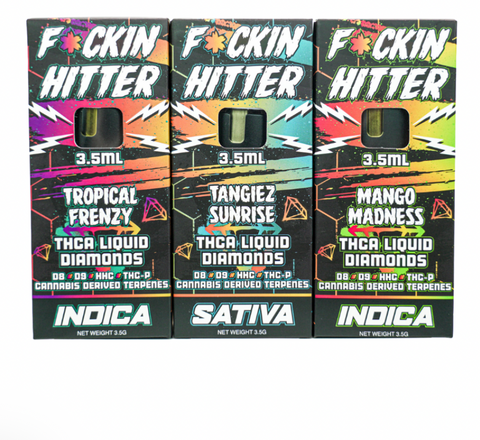 D8 Flight | F*ckin Hitter 3.5g THCA Liquid Diamond Disposable