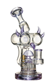 Lookah | Fantasy Bird Tree Perc Recycler Glass Bong 10"