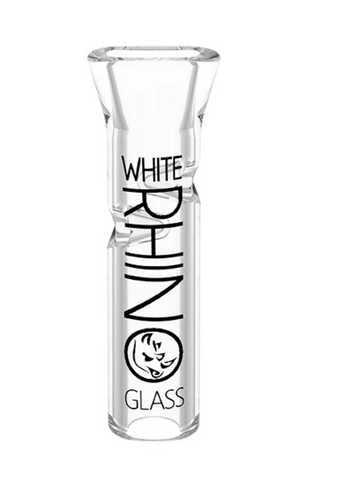 White Rhino | 9MM Flat Glass Tip Filtro Vidrio