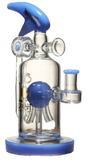 Lookah | Cool Fire Extinguisher Recycler Glass Bong 9.4"