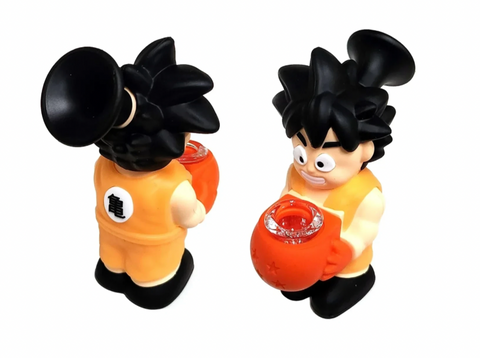 Water Pipe Silicone Bong Goku Bubbler