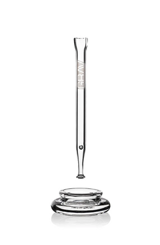 GRAV | Quartz Vape Straw With Dab Dish