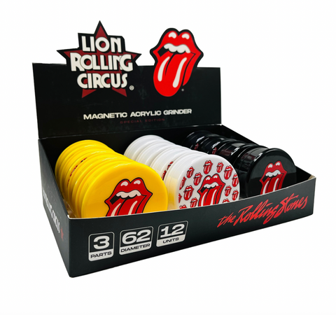 Lion Rolling Circus | Rolling Stones Grinder Acrílico 3pts