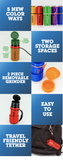 Hemper | Keeper 3-in-1 Grinder Storage Container
