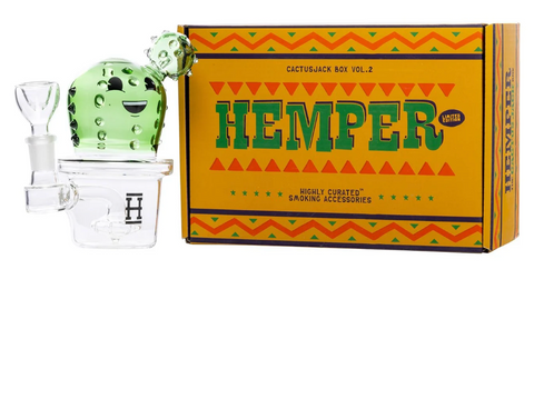 HEMPER | Happy Cactus Bong 6"