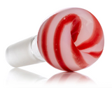 HEMPER | Candy Cane Glass Flower Bowl