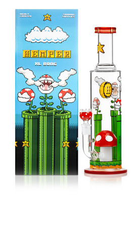HEMPER | Gaming Flower  XL Bong 10" Piranha