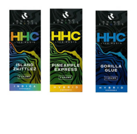 Rhino Xtracts | HHC Live Resin 2g Desechable