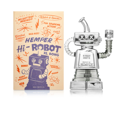 HEMPER | Hi-Robot XL Recycler Bong 8.75"