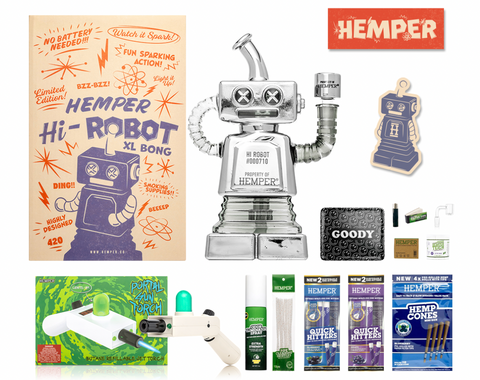 HEMPER | Hi-Robot XL Bong Box 🤖💨