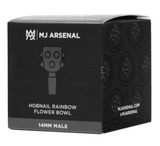 MJ Arsenal | Hobnail Rainbow Flower Bowl 14mm