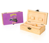 Honeypuff | Caja de Madera Contenedor Rolador Storage Box