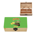 Honeypuff | Caja de Madera Contenedor Rolador Storage Box