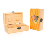 Honeypuff | Caja de Madera Contenedor Rolador Storage Box