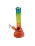 SENSE GLASS | Horizon 12" Electroplated Beaker Waterpipe