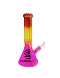 SENSE GLASS | Horizon 12" Electroplated Beaker Waterpipe