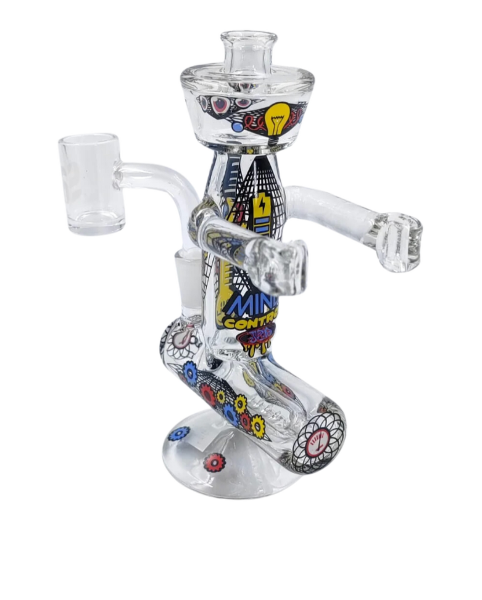 JBD | Glass Robots Waterpipe Mind Control Rig – TdH Mx