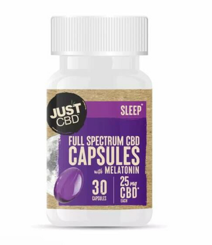 Just CBD Full Spectrum Gel Capsules w/ Melatonin