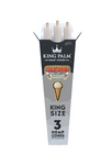 King Palm | King Size Hemp Cones Flavored 3pk