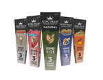 King Palm | King Size Hemp Cones Flavored 3pk