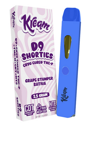 Kream | D9 Shorties 2.5g Disposable CDT