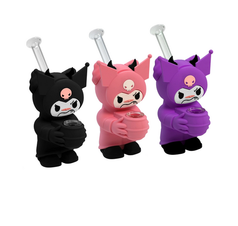 Bubbler Kuromi Silicone Waterpipe