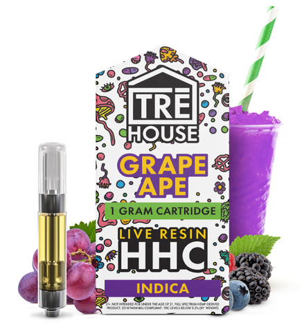 TRĒ House | Cartridge HHC LR 1G Grape Ape