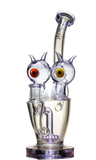 Lookah | Cool Alien Eyestalk Showerhead Perc Glass Bong