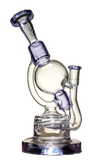 Lookah | Unique Globe Recycler Glass Bong 10.2"