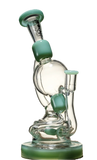 Lookah | Unique Globe Recycler Glass Bong 10.2"