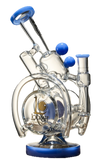 Lookah | Orbital Double Chamber Recycler Glass Bong 10"
