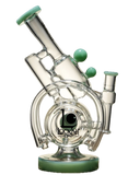 Lookah | Orbital Double Chamber Recycler Glass Bong 10"