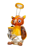 Lookah | Cute Nerdy Owl Glass Dab Rig 7"