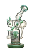 Lookah | Fantasy Bird Tree Perc Recycler Glass Bong 10"