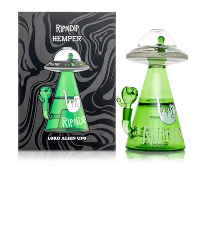 RIPNDIP x HEMPER | Lord Alien UFO Bong 9"