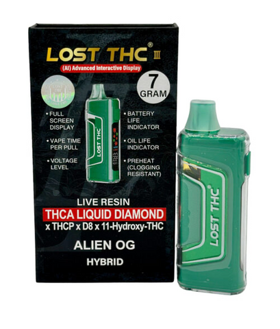 Lost THC | 7G Disposable V3 LR Display