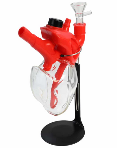 Mechanical Heart Bong Waterpipe