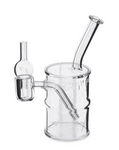 Ooze Quartz Toxic Barrel Dab Rig